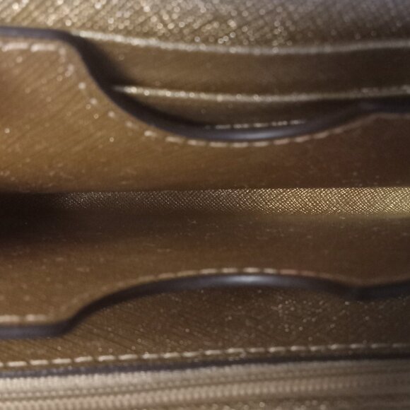 Michael Kors Golden Crossbody Purse - Picture 10 of 13